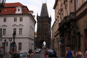 Prague Prašná gate